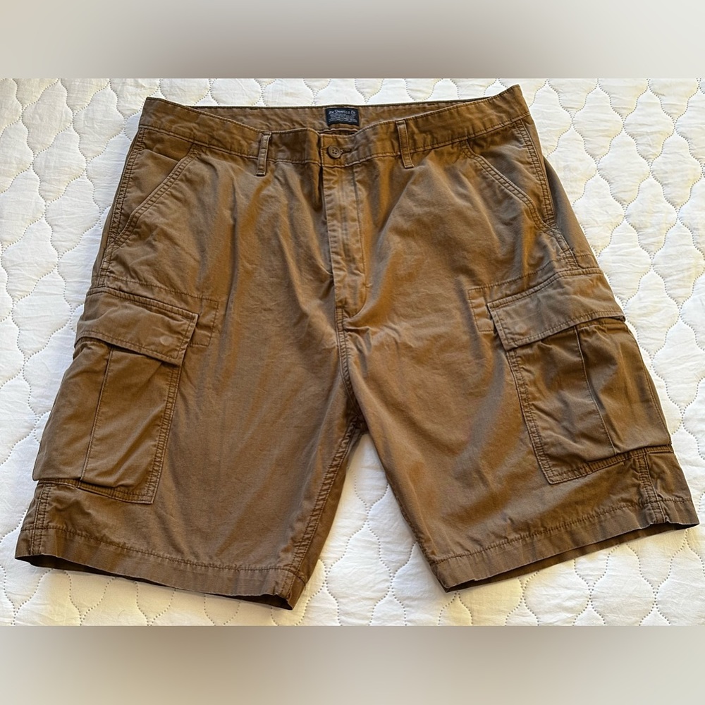 Levis Cargo Shorts Mens Brown Size 40